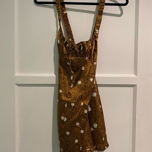 tawney mini party dress